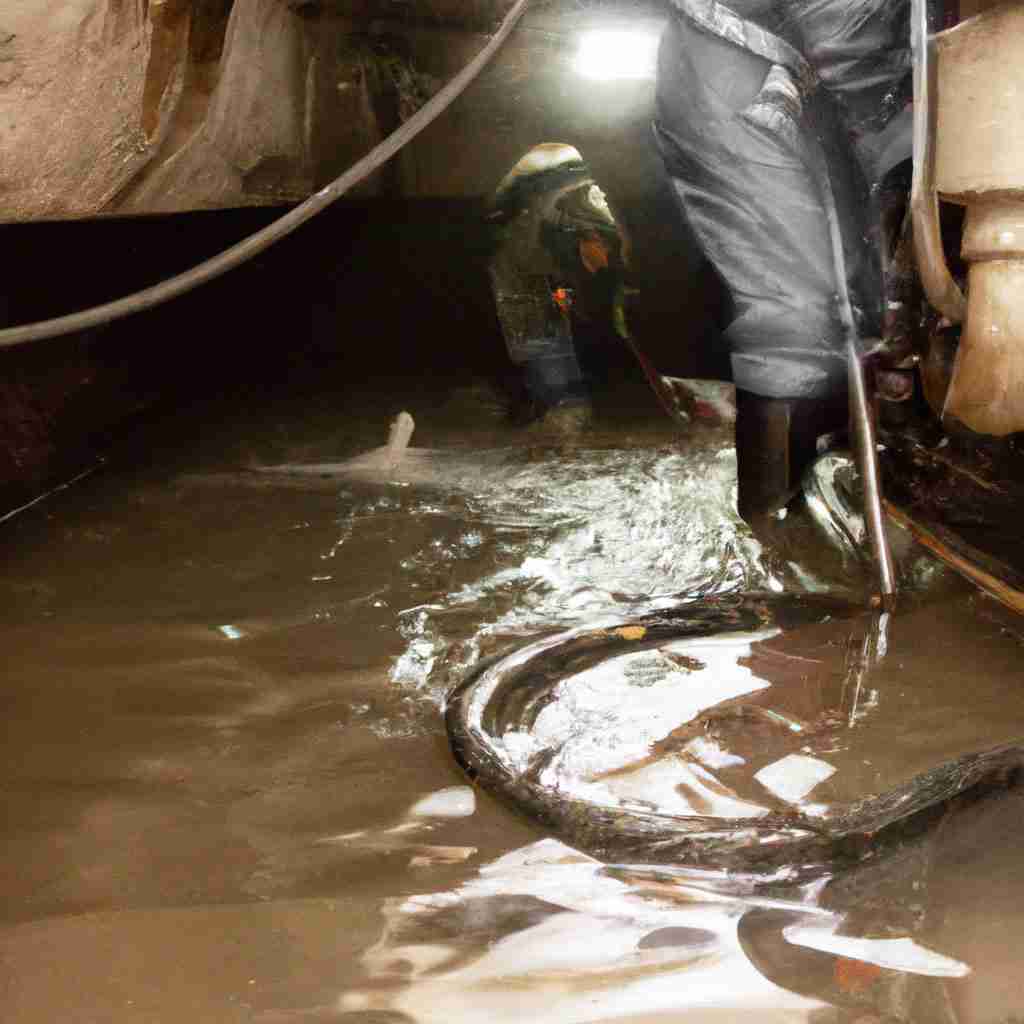 Equipment for safe sewage extraction and drying
